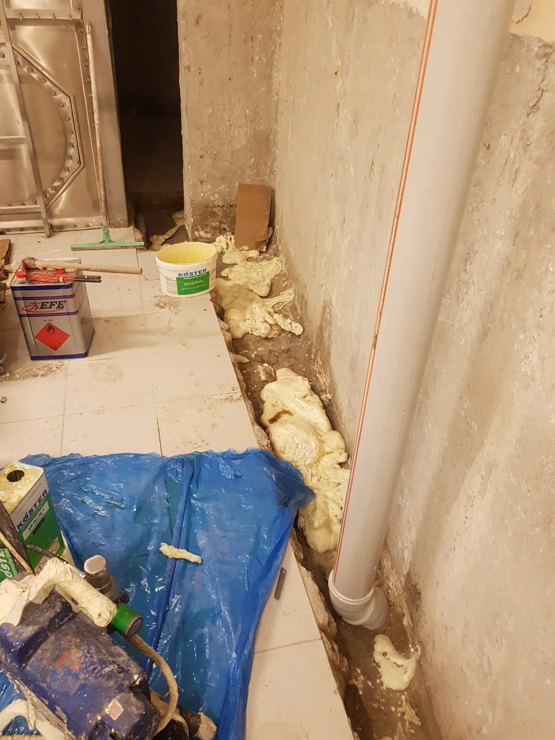 Enjeksiyon Su Yalıtımı — Bornova 8