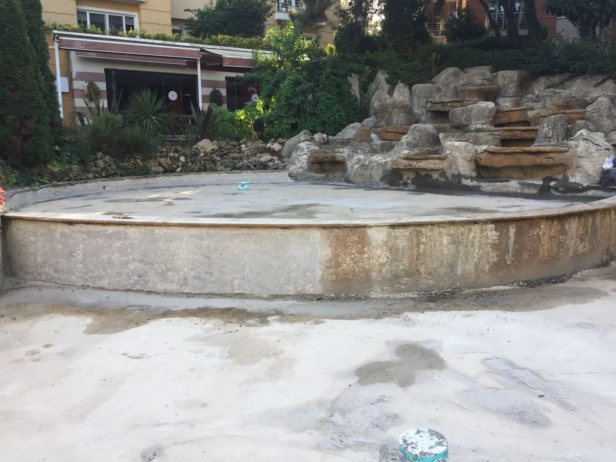 Yüzme Havuzu Su Yalıtımı — Maltepe